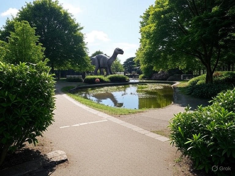 combe martin wildlife and dinosaur park ilfracombe