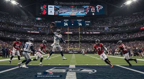 Atlanta Falcons vs Seahawks Match Player Stats