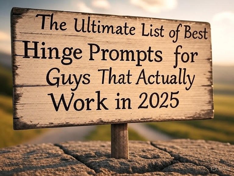 Best Hinge Prompts for Guys