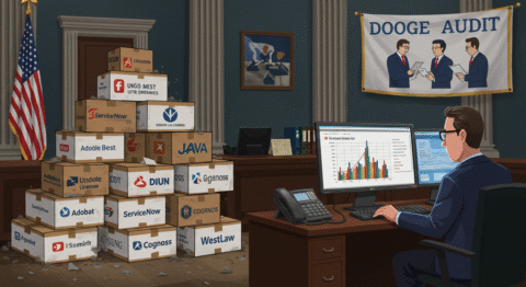 Doge Software Licenses Audit HUD
