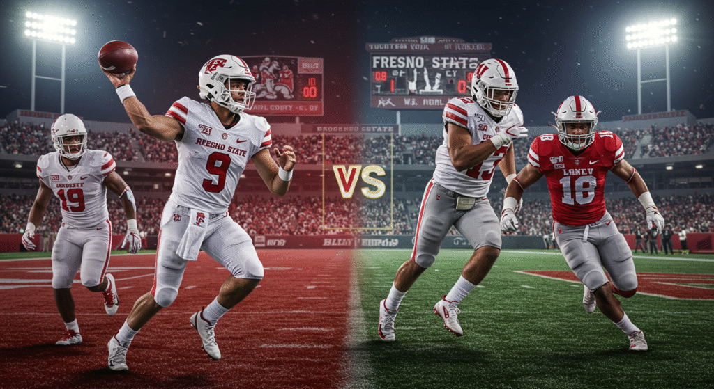 Fresno state bulldogs football vs unlv football match player stats