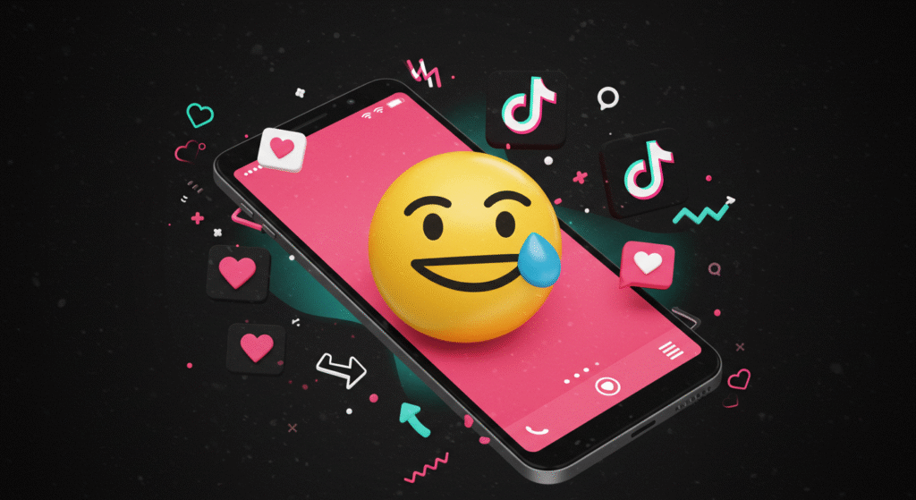 TikTok Smug Emoji
