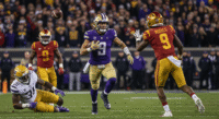 Usc Trojans Football vs Washington Huskies Football Match Player Stats