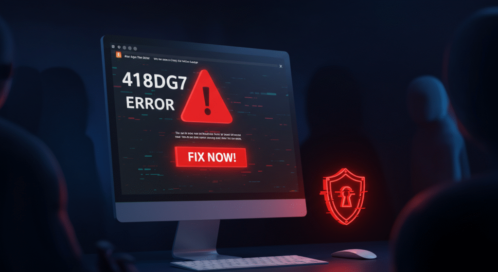 418dsg7 Error