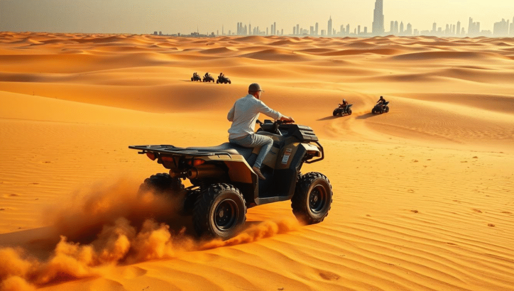 Adventure Awaits: Exploring Dubai’s Desert Through Quad Bikes and Dune Buggies